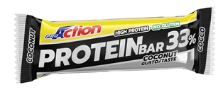 PROACTION PROTEIN BAR 33% COCCO 50 G - Farmastop