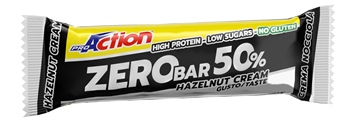 PROACTION ZERO BAR 50% CREMA DI NOCCIOLE 60 G - Farmastop