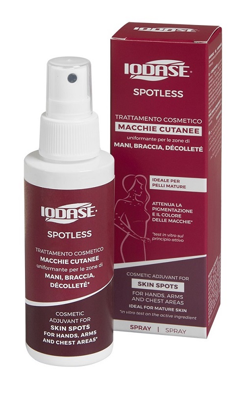 IODASE SPOTLESS TRATTAMENTO AGE SPOTS MANI BRACCIA DECOLLETE SPRAY 100 ML - Farmastop
