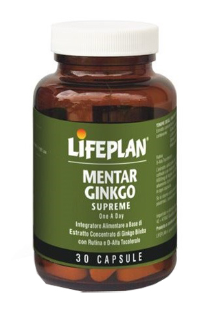 MENTAR GINKGO 30 CAPSULE - Farmastop