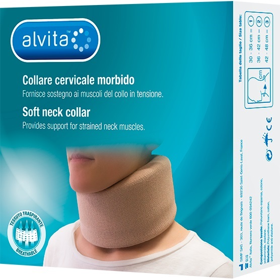 COLLARE CERVICALE ALVITA MORBIDO 1 - Farmastop