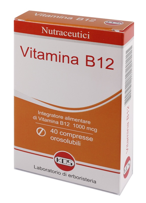 VITAMINA B12 1000 MCG 40 COMPRESSE - Farmastop