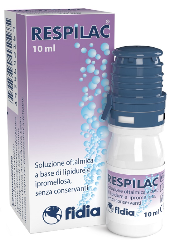 SOLUZIONE OFTALMICA RESPILAC A BASE DI LIPIDURE E IPROMELLOSA 10 ML - Farmastop