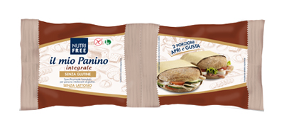 NUTRIFREE IL MIO PANINO INTEGRALE 2 X 90 G - Farmastop