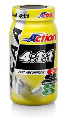 PROACTION BCAA 411 250 COMPRESSE - Farmastop