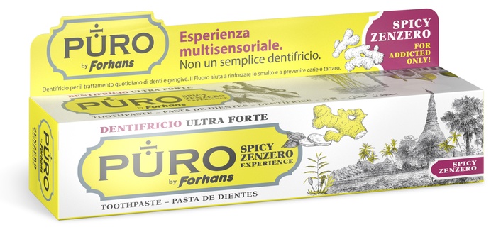 DENTIFRICIO PURO SPICY ZENZERO 75 ML - Farmastop