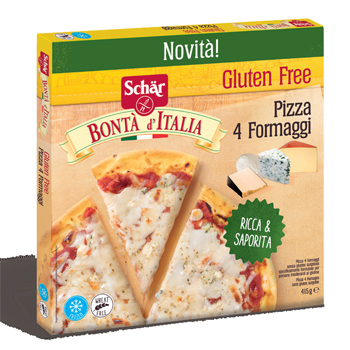 SCHAR SURG PIZZA 4 FORMAGGI 415 G 1 PEZZO - Farmastop