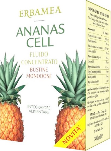 ANANAS CELL FLUIDO CONCENTRATO 15 BUSTINE 20 ML - Farmastop