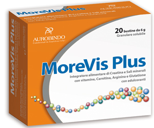 MOREVIS PLUS 20 BUSTINE - Farmastop