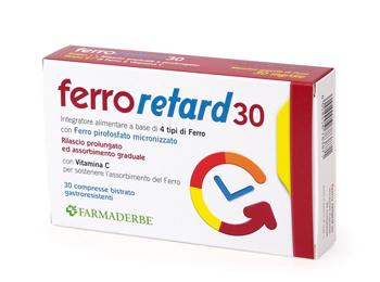 FERRO RETARD 30 COMPRESSE - Farmastop