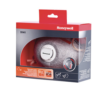 MASCHERA ANTIPOLVERE E ANTIPOLLINE FFP1 GRIGIO MISURA UNICA 2 PEZZI - Farmastop