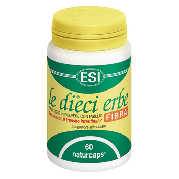 ESI LE DIECI ERBE FIBRA 60 NATURCAPS - Farmastop
