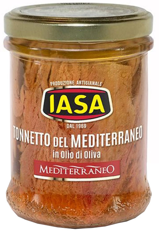 IASA IL GUSTOSO TONNETTO DEL MEDITERRANEO IN OLIO EXTRA VERGINE DI OLIVA 200 G - Farmastop