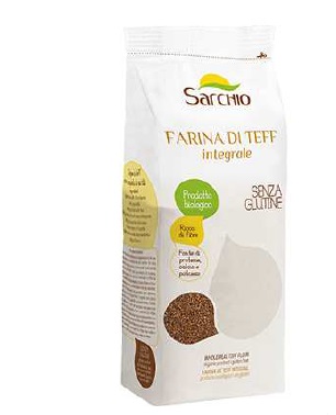 SARCHIO FARINA DI TEFF INTEGRALE 350 G - Farmastop