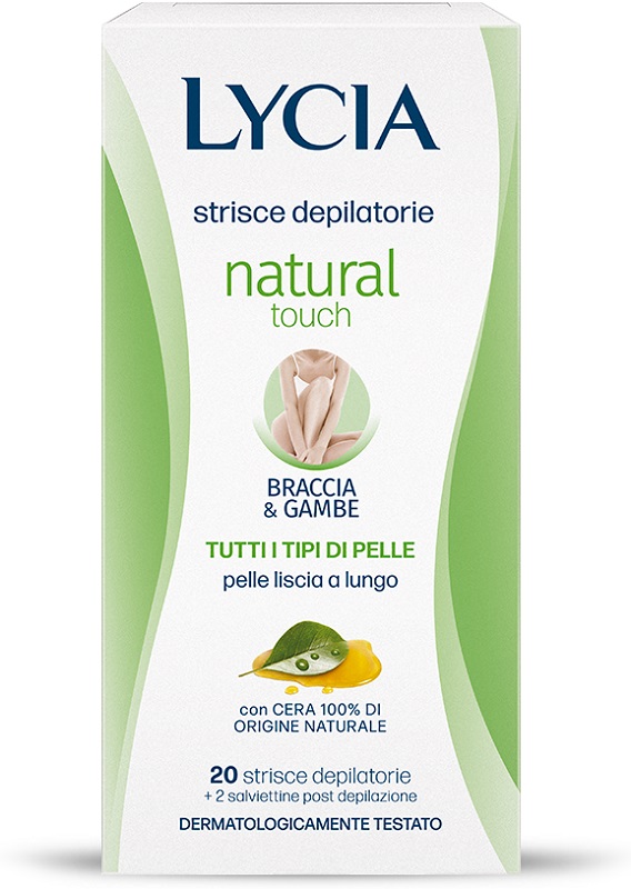 LYCIA 20 STRISCE B/G NAT 12PZ - Farmastop