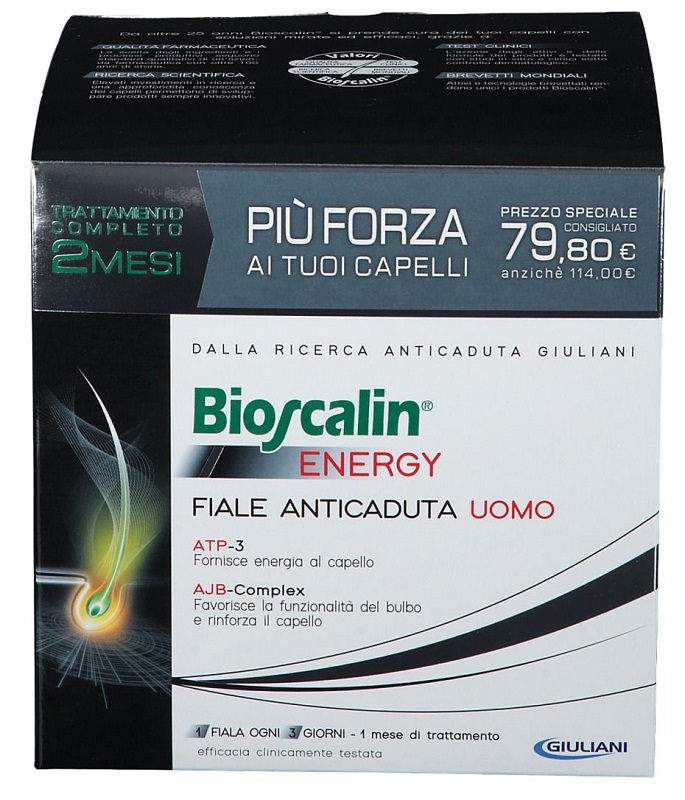 BIOSCALIN ENERGY FIALE DOPPIA TAGLIO PREZZO - Farmastop
