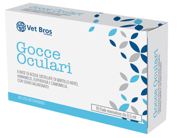 VET BROS SOLUZIONE SALINA STERILE OFTALMICA AD USO VETERINARIO 10 FIALE DA 5 ML - Farmastop