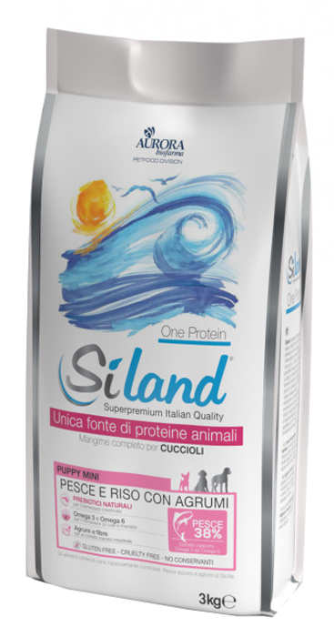SILAND PUPPY MINI PESCE 3 KG - Farmastop