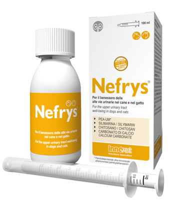 NEFRYS VEG 100 100 ML CON SIRINGA DOSATRICE ALIMENTO COMPLEMENTARE PER CANI E GATTI - Farmastop