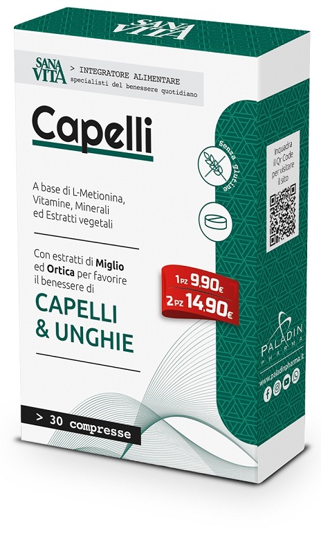 SANAVITA CAPELLI 30 COMPRESSE - Farmastop