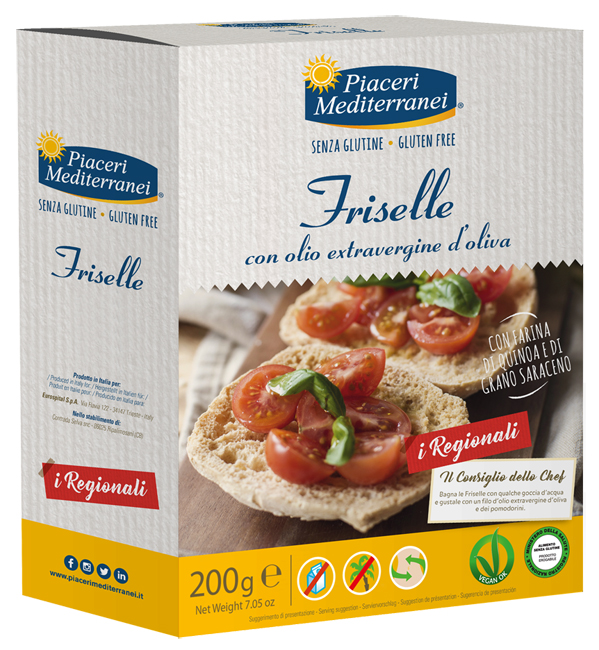 PIACERI MEDITERRANEI FRISELLE 200 G - Farmastop