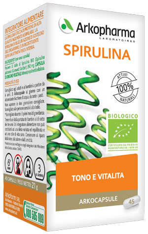ARKO CAPSULE SPIRULINA BIO 45 CAPSULE - Farmastop
