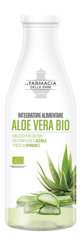 FARMACIA DELLE ERBE ALOE VERA SUCCO PURO BIO 1000 ML - Farmastop