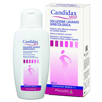 CANDIDAX MED SOLUZIONE LAVANTE GINECOLOGICA 200 ML - Farmastop