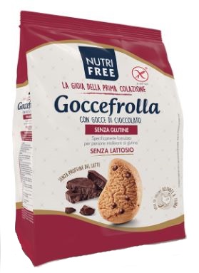 NUTRIFREE GOCCEFROLLA SNACK CLASSICA BONTA' SENZA LATTOSIO 6 MONOPORZIONI DA 40 G - Farmastop