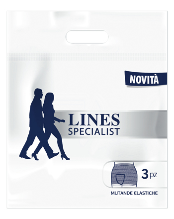 LINES SPECIALIST MUTANDA ELASTICA XL 3 PEZZI - Farmastop