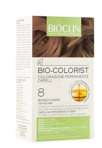 BIOCLIN BIO COLORIST 8 BIONDO CHIARO - Farmastop