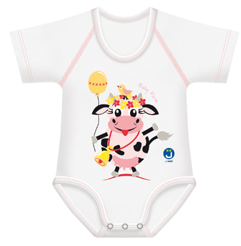 BODY 0/36 MESI COTONE 4SEASON MUCCA - Farmastop