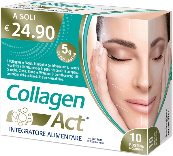 COLLAGEN ACT 10 BUSTINE MONODOSE - Farmastop