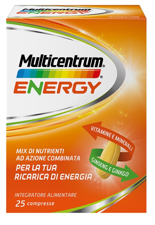 MULTICENTRUM MC ENERGY 25 COMPRESSE - Farmastop