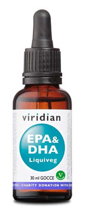 VIRIDIAN EPA & DHA LIQUIDVEGAN 200 ML - Farmastop