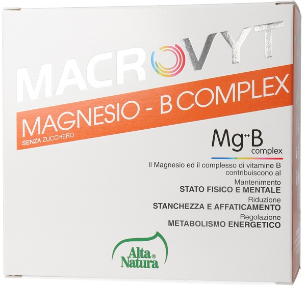 MACROVYT MAGNESIO B COMPLEX 18 BUSTINE - Farmastop