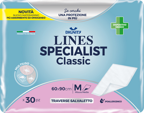 TRAVERSA LINES SPECIALIST CLASSIC 60X90CM TP 30 PEZZI - Farmastop