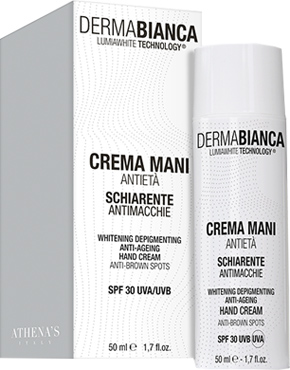 DERMABIANCA CREMA MANI ANTIETA' SCHIARENTE ANTIMACCHIE 50 ML - Farmastop