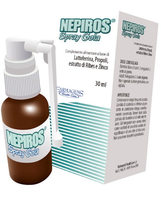 NEPIROS SPRAY GOLA 30 ML NUOVA FORMULA - Farmastop