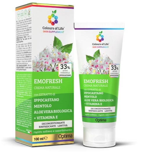 COLOURS OF LIFE SKIN SUPPLEMENT EMOFRESH CREMA 100 ML - Farmastop
