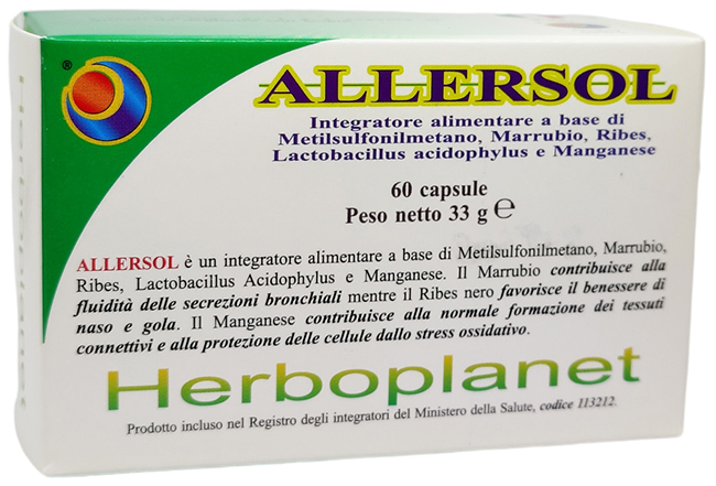 ALLERSOL 60 CAPSULE - Farmastop