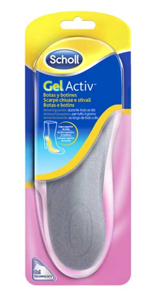 SCHOLL GEL ACTIV STIVALI E SCARPE CHIUSE 1 PAIO - Farmastop