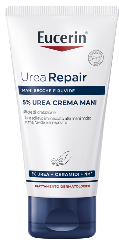 EUCERIN UREAREPAIR CREMA MANI 5% 75 ML - Farmastop