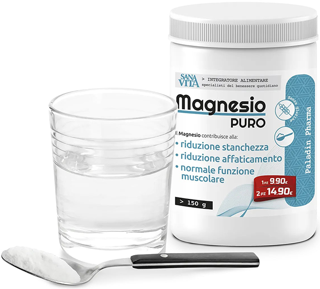 SANAVITA MAGNESIO PURO 150 G - Farmastop
