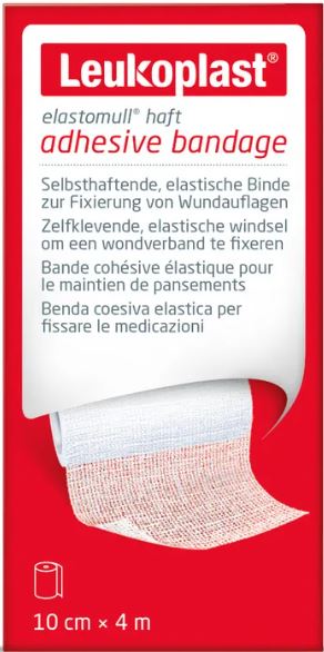 BENDA LEUKOPLAST ELASTOMULL HAFT 10 CM X 4 M - Farmastop