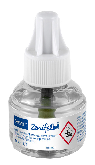 ZENIFEL RICARICA DIFFUSORE FEROMONI CALMANTI GATTO 48 ML - Farmastop