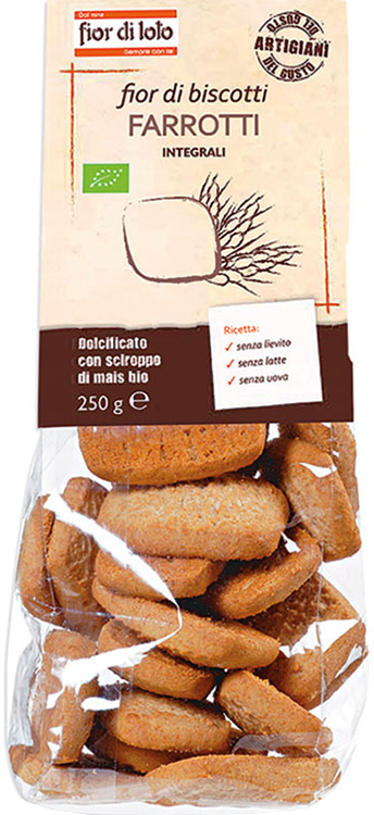FIOR DI LOTO FIOR DI BISCOTTI FARROTTI 250 G - Farmastop