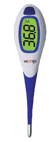 TERMOMETRO FLEX DISPLAY COLORE WECAREYU FEVER FAST 1 PEZZO - Farmastop
