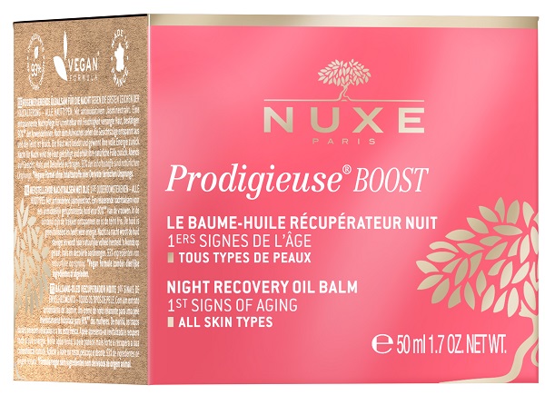 NUXE PRODIGIEUSE BOOST BALSAMO OLIO RIPARATORE NOTTE 50 ML - Farmastop