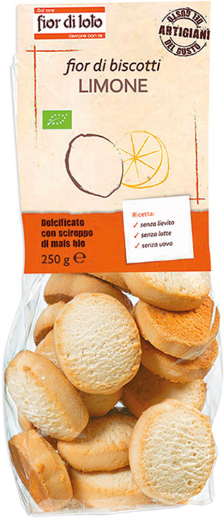 FIOR DI BISCOTTI LIMONE 250 G - Farmastop